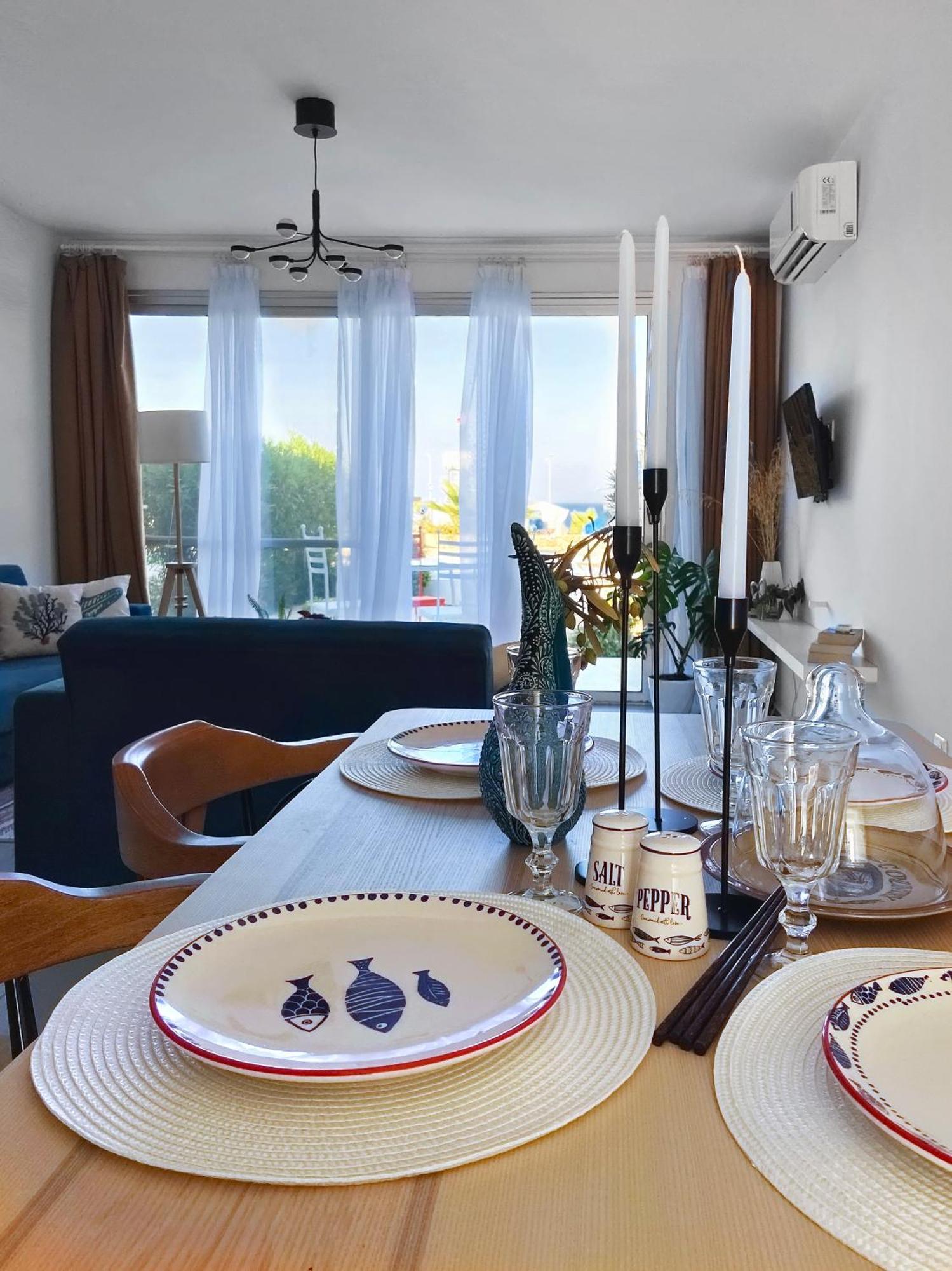 Spacious Three-Bedroom Apartment With Sea View A4 Lapithos  Exterior foto